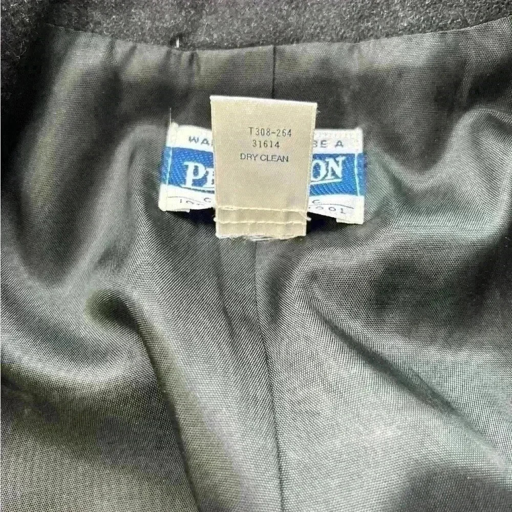 Pendleton Gray Wool Blazer Women's Size 12 Vintage Great Condition! - Picture 5 of 5
